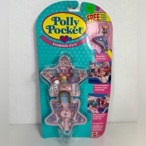 NEW Polly Pocket Fashion Fun 1993 Mattel Keepsake Collection + Extra Doll